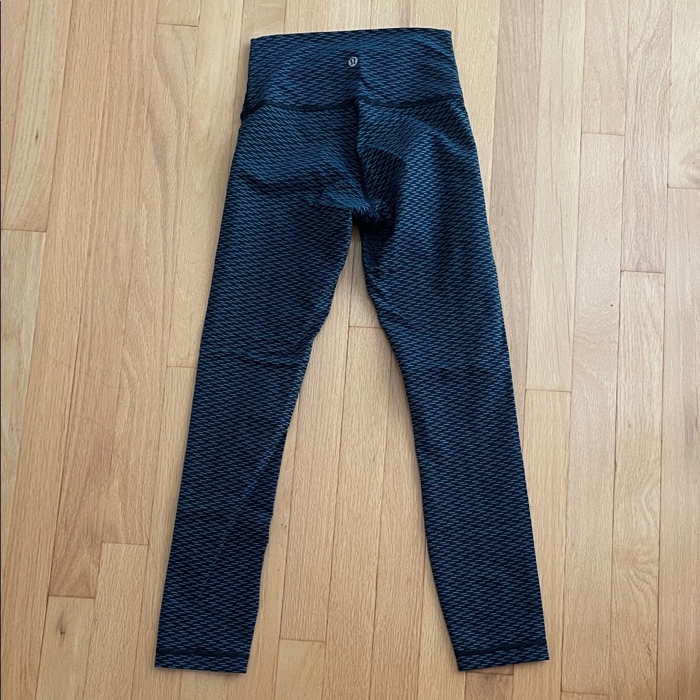 Lululemon Athletica Black Textured Leggings